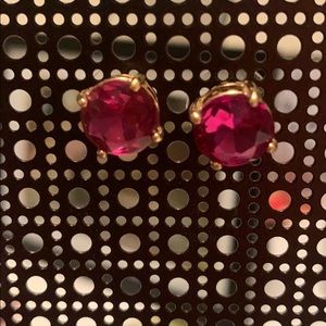 Kate spade pink stud earrings